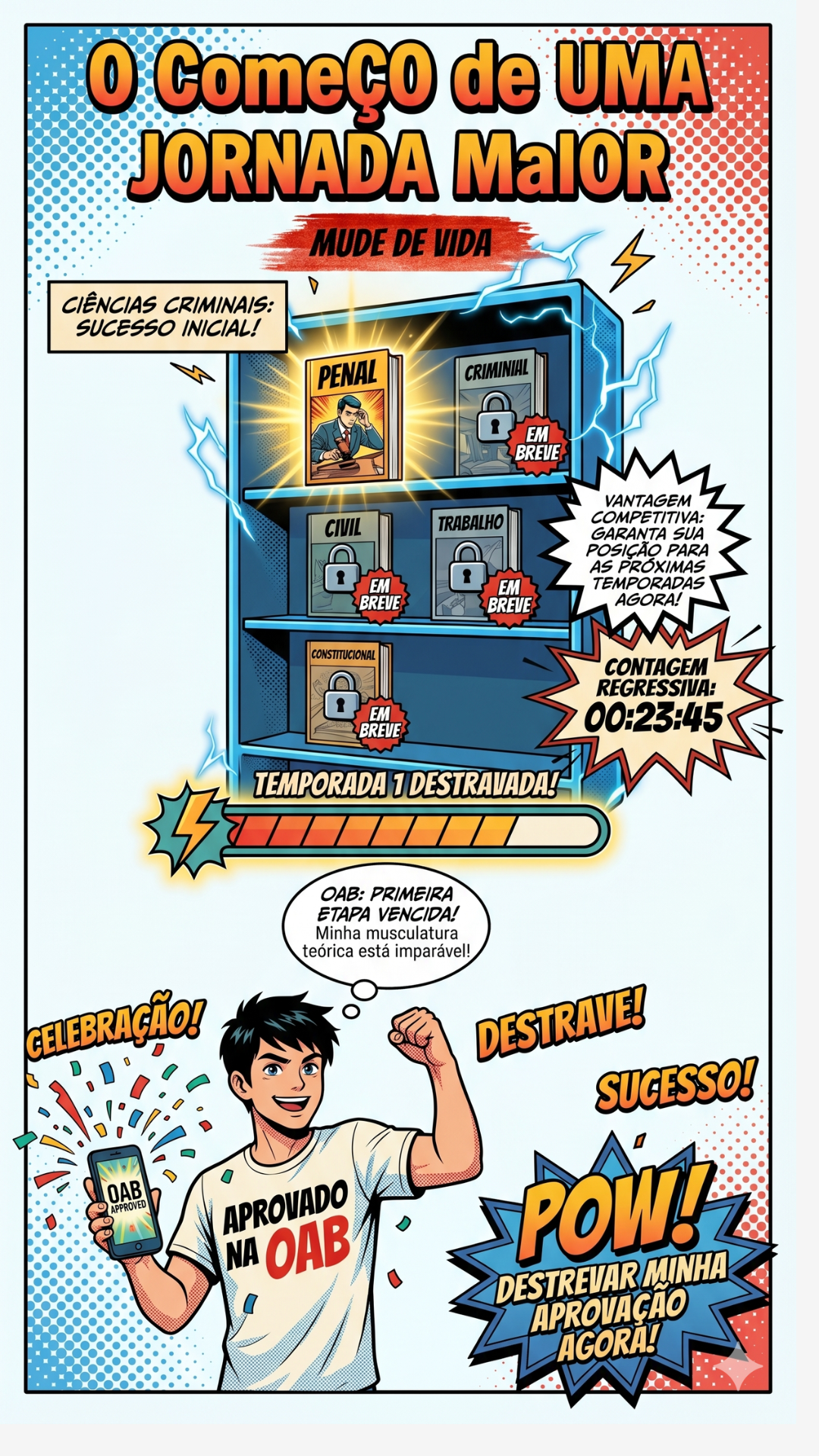 Figura em quadrinhos de prévia da disciplina de Ética