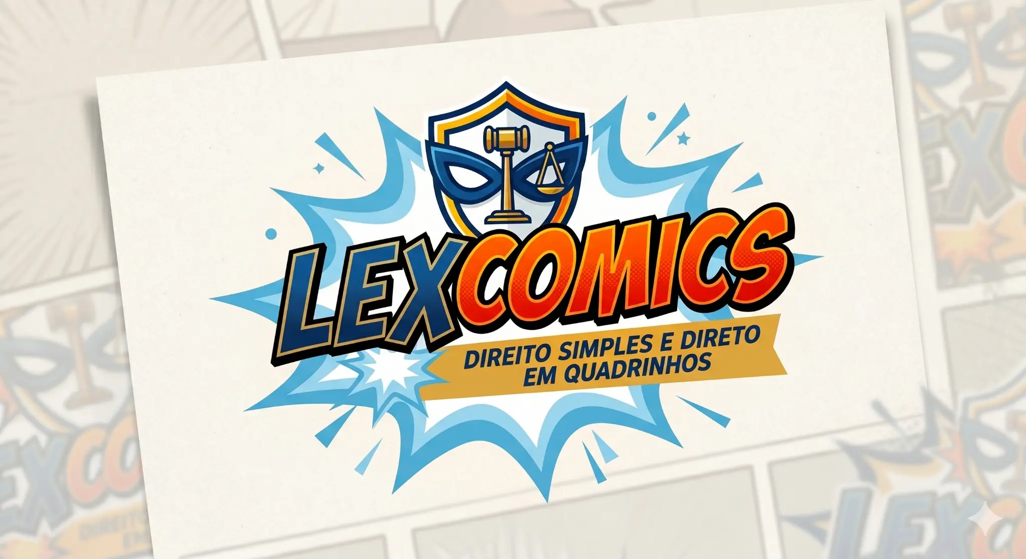 Peça sobre didática visual em quadrinhos