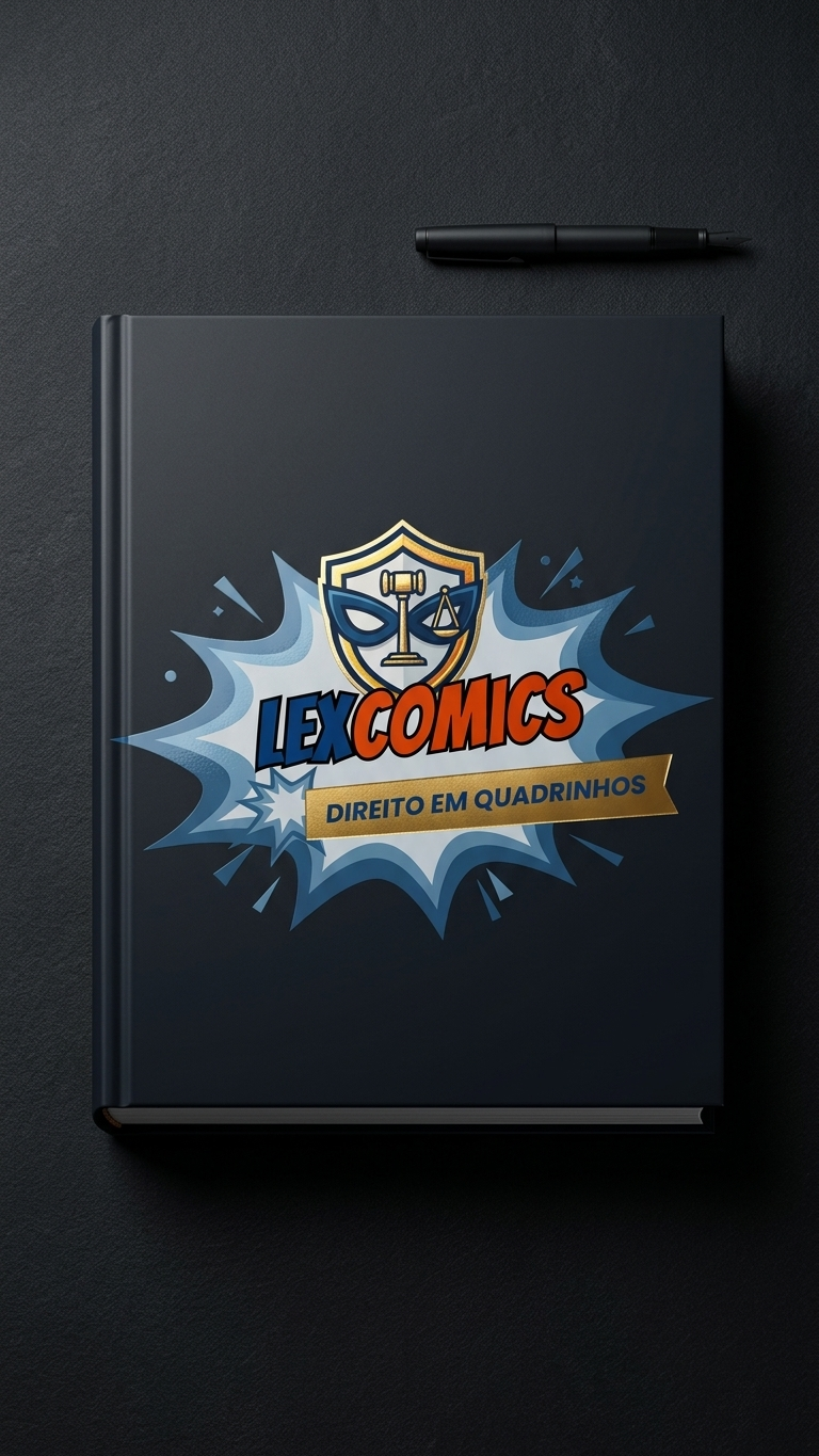 Capa premium escura da LexComics